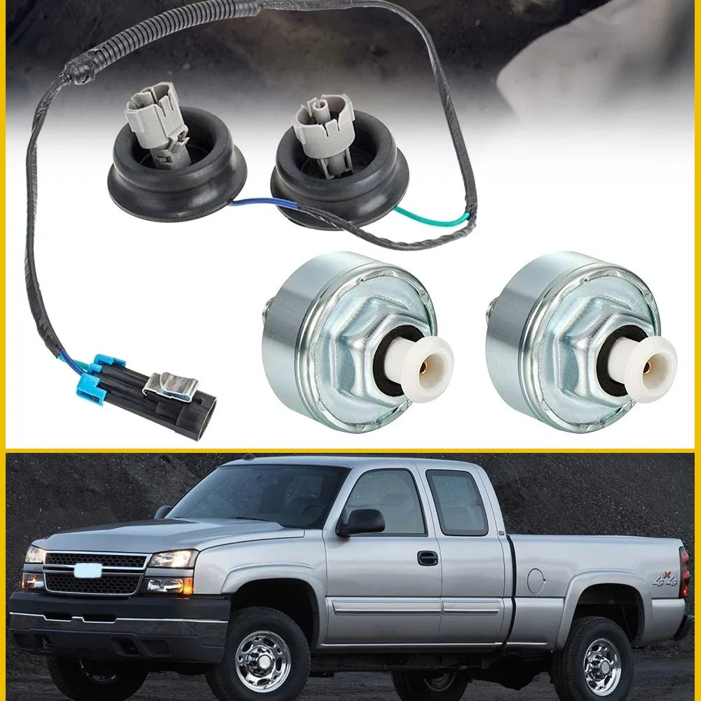 Knock Sensor Pair 2Pcs for 5.3 5.7 6.0 GM LS1 LQ4 LQ9 (1997–2007)