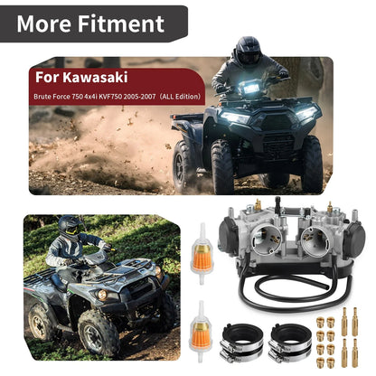 Boot for Carburetor & Intake Manifold - Kawasaki Brute Force 750 2005-2007