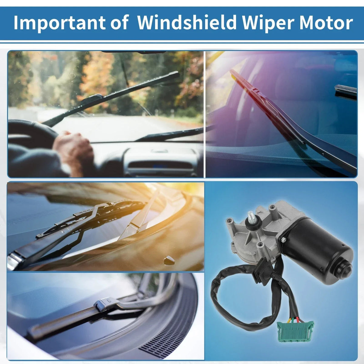 Front Wiper Motor for Mercedes-Benz C-Class (1993-2001)