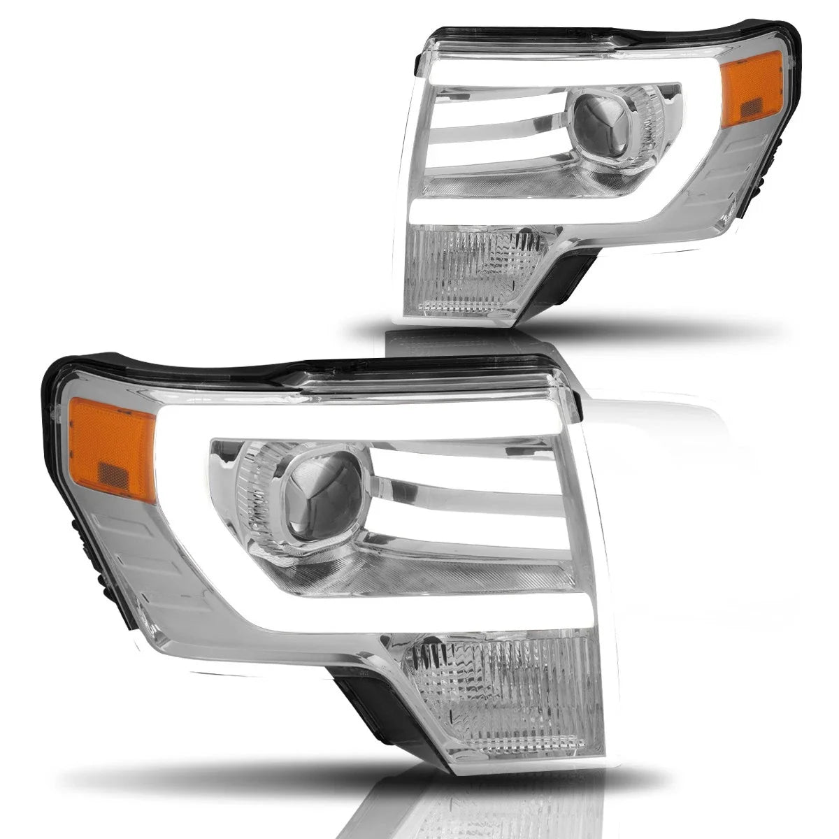 Projector Headlight with LED DRL for Ford F150 (2009–2014)