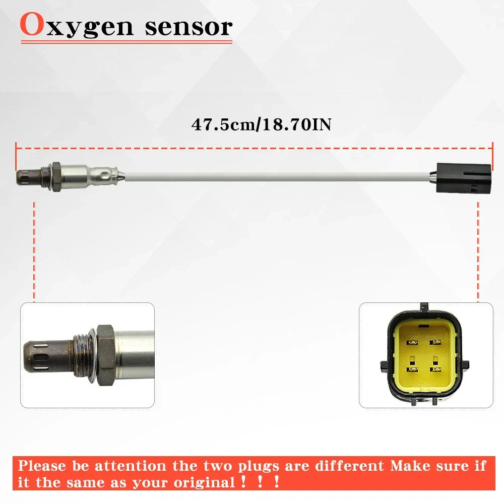 O2 Sensor Pair for 2007 Nissan Sentra, Versa, Altima - Downstream