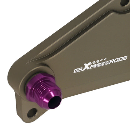 AN10 Oil Cooler Sandwich Adapter for VW Golf MK5 MK6 GTI 2006-2014