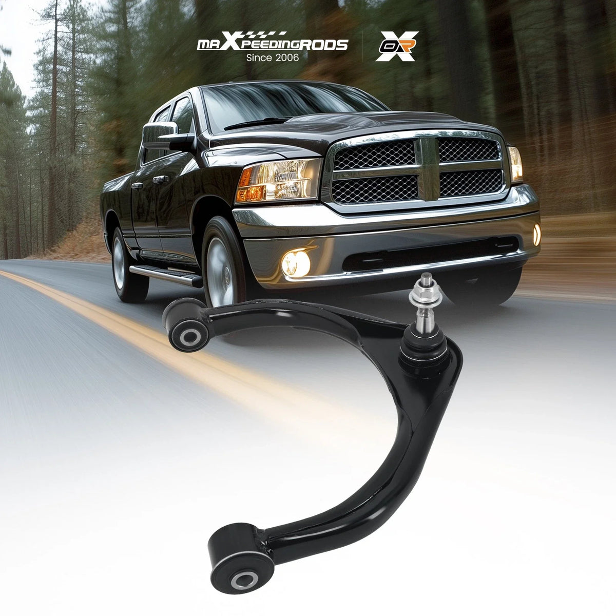 Front Upper Right Suspension Control Arm for Dodge Ram 1500 (2009–2019)