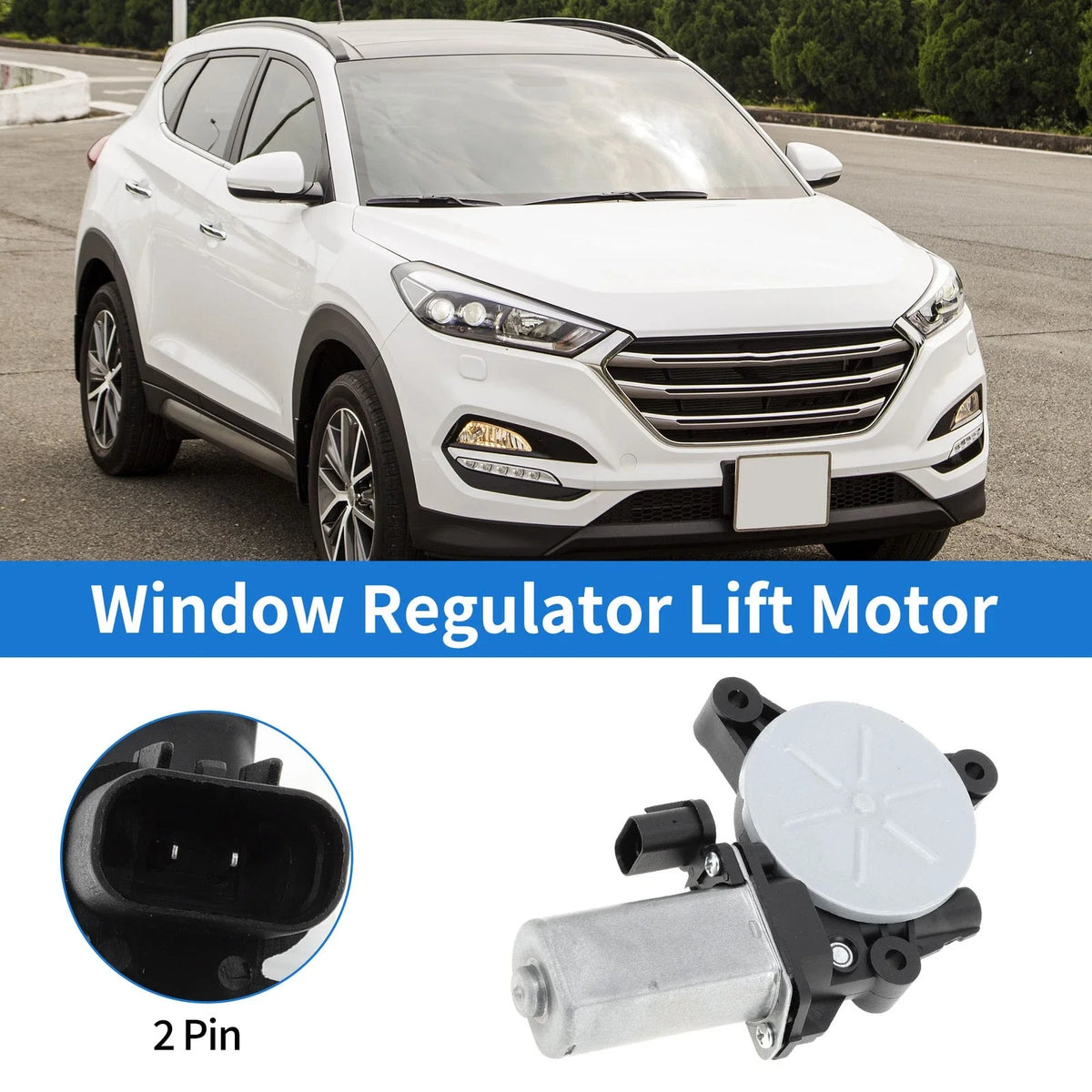 Power Window Regulator Lift Motor No.83460D3000 for Hyundai Tucson (2016–2021)