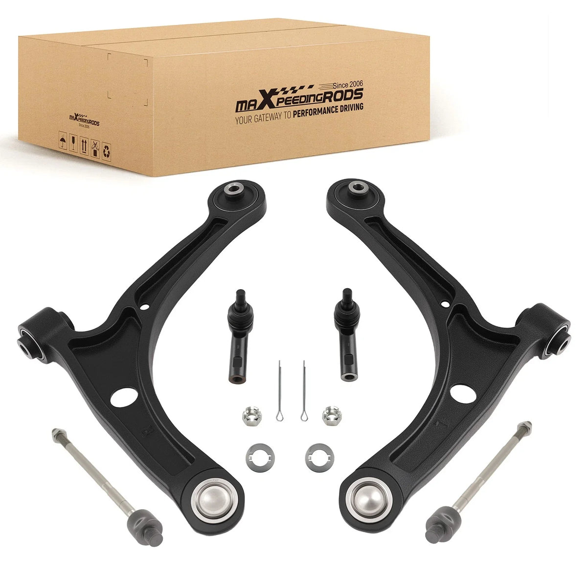 Front Tie Rods and Lower Control Arms for Ridgeline 2006-2014