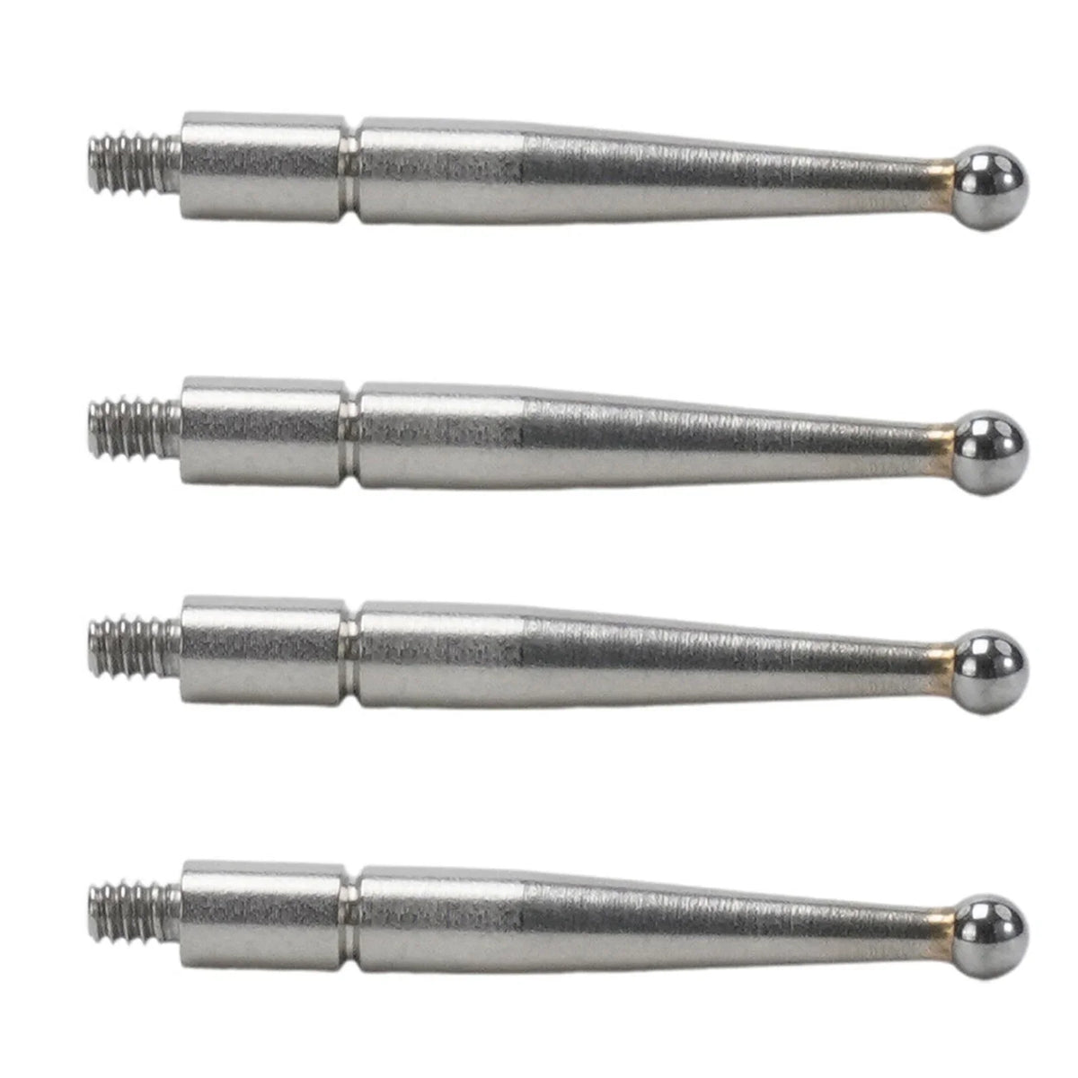Set of 4 Contact Points for Dial Test Indicator M1 6 Thread Shank