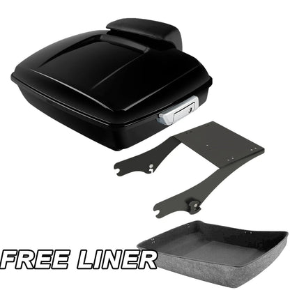 Chopped Trunk Mount Pad for Harley Touring Electra Road Glide 1997-2008