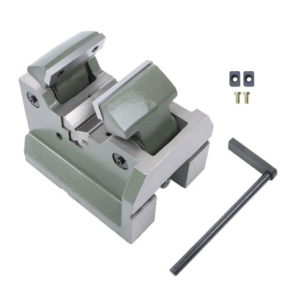 4" Horizontal Vertical Machine Vise for Holding Shafts and Round Parts