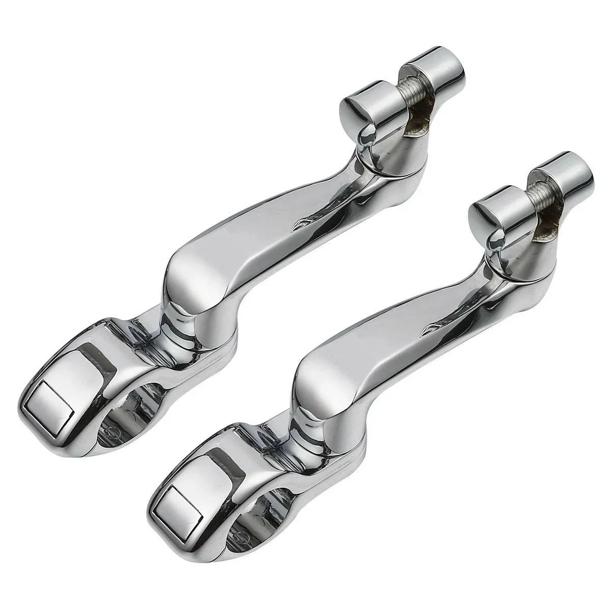 Engine Guard Foot Peg Mount 1 1/4" Adjustable for Harley Touring