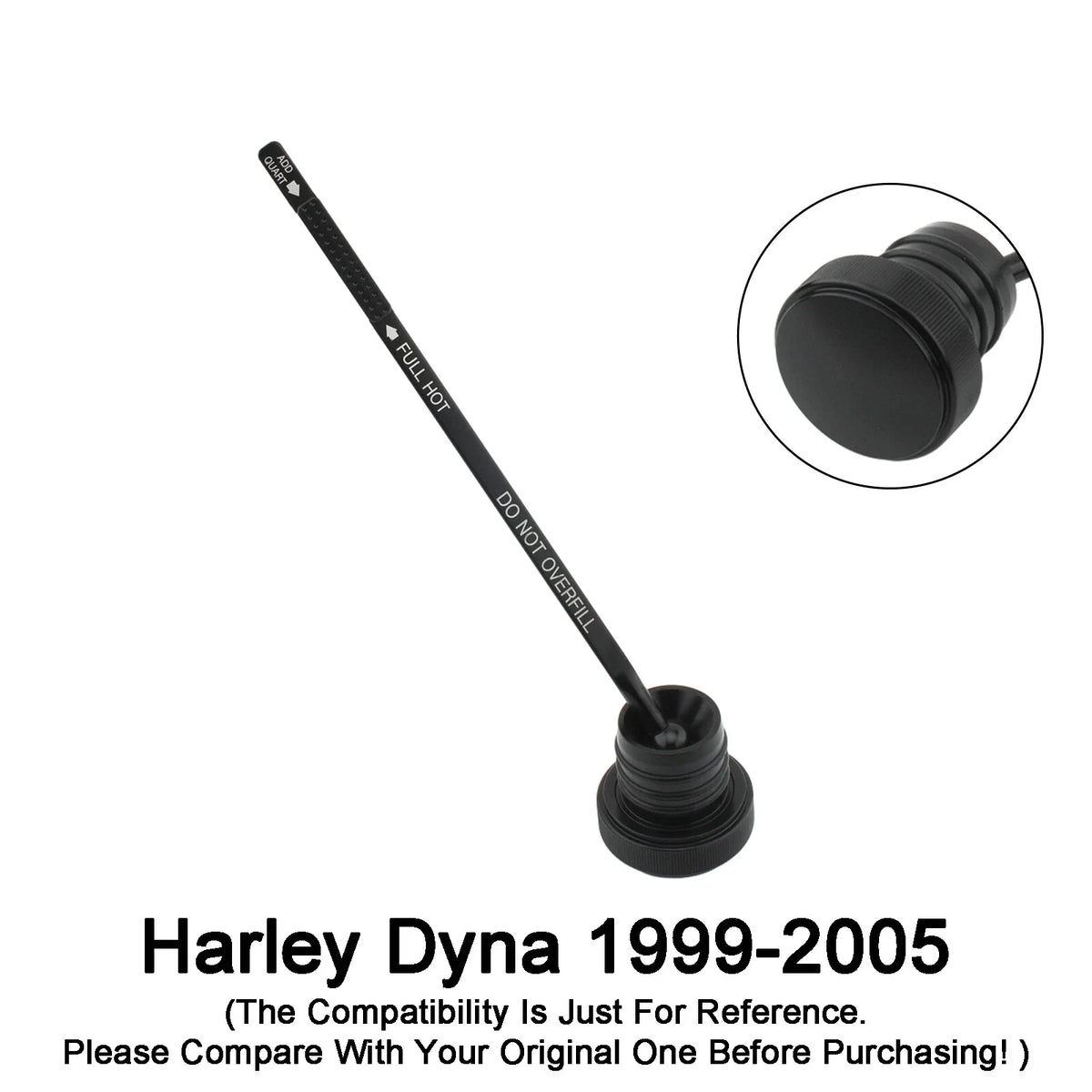 Oil Dipstick Plug 0710-0150 for Harley Dyna FXD FXDX FXDL 1999-2005
