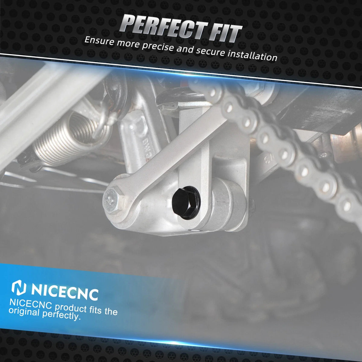 M10xP1.25 57mm Swing Arm Shock Absorber Bolt for Yamaha Tenere 700 (2019–2024)
