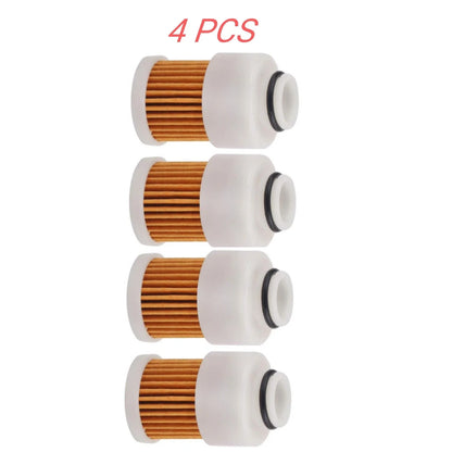 Set of 4 Fuel Filters for Mercury Yamaha 50-115hp 4-Stroke Outboard (2000–2023)