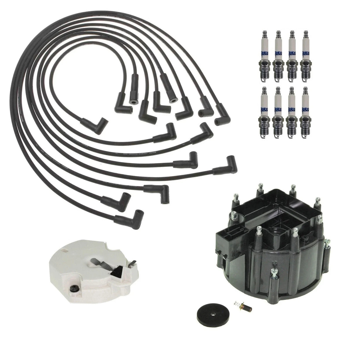 ACDelco Ignition Kit for Camaro 5.0L V8 (1993–2002) - Rotor, Cap, Wires, Plugs