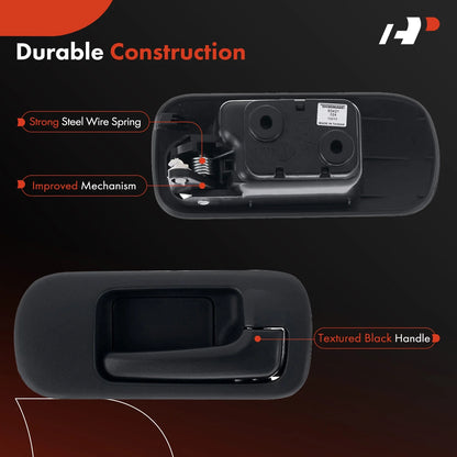 Front Right Plastic Door Handle for 2001-2005 Honda Civic