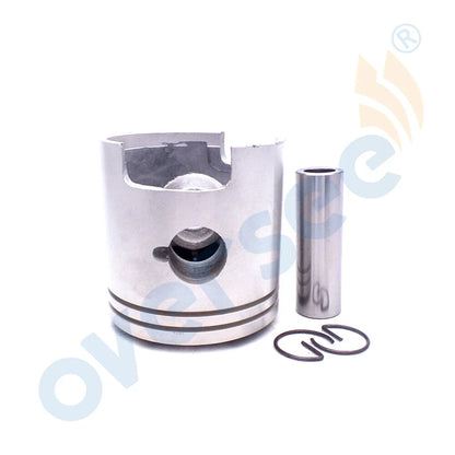 2pcs Piston Set STD for Yamaha Parsun 30HP 25HP Outboard (61N-11631-00-95)
