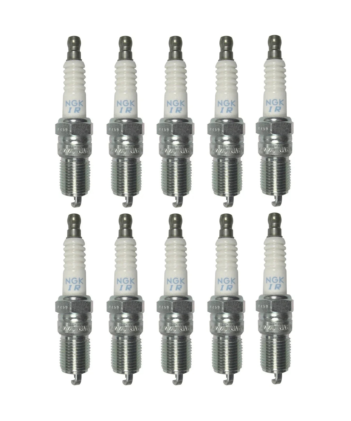Set of 10 NGK Laser Iridium Spark Plugs for Ford E-350 Econoline (1992–2021)