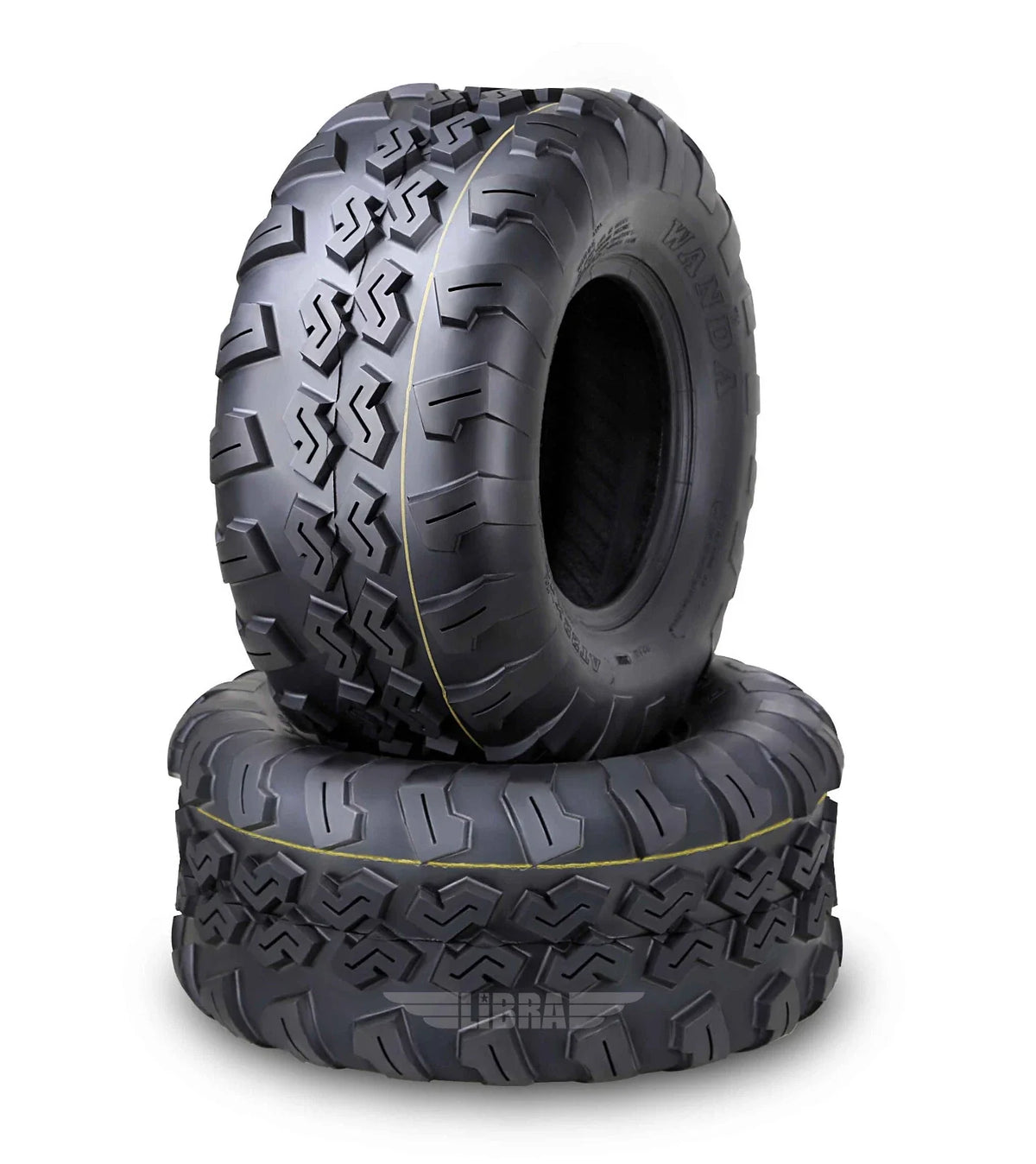 Set of 2 Rear Tires for Yamaha Big Bear 250 Bruin 250 (22x10-10)