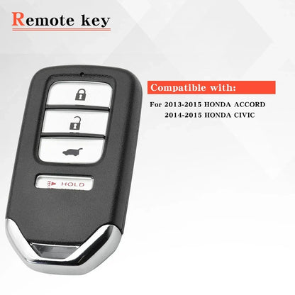 Set of 2 Smart Keyless Remotes for CRV (2014-2016) - Honda
