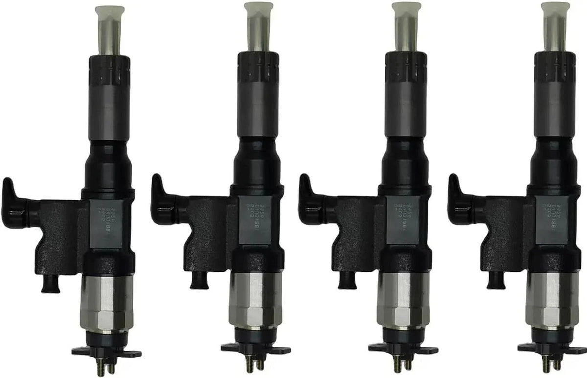 Set of 4 Fuel Injectors for Isuzu 4HK1 6HK1 (8-97367552-5)