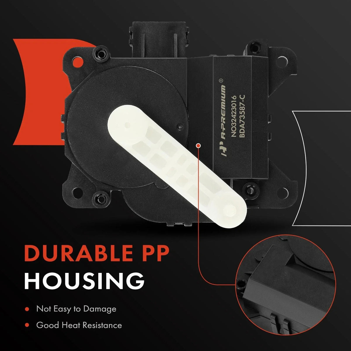 Blend Door Actuator Right for Honda Odyssey 2011 to 2017