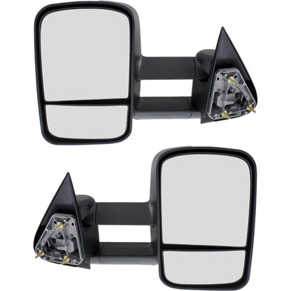 Towing Mirrors Set of 2 for Chevrolet Silverado 1500, Escalade (1999-2006)