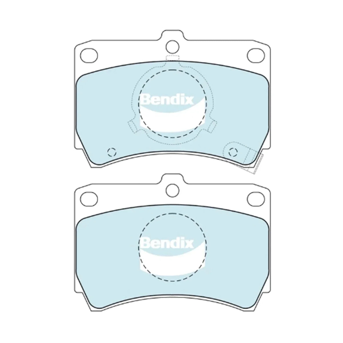 Front Brake Pads Set for Ford Capri SA/SC/SE 1989-1994