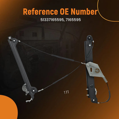 Window Regulator Front Left for BMW 1 Series E81 E82 E88 (2006–2013)
