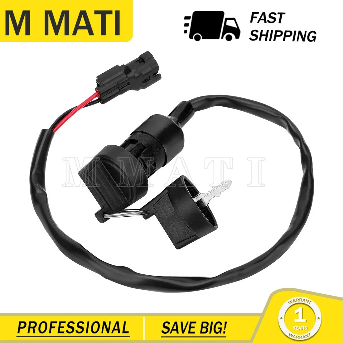 Ignition Key Switch for Honda TRX90 (2006–2023)