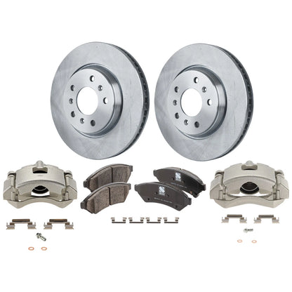 2X Front Brake Kit with Calipers for Chevy Buick LaCrosse Grand Prix