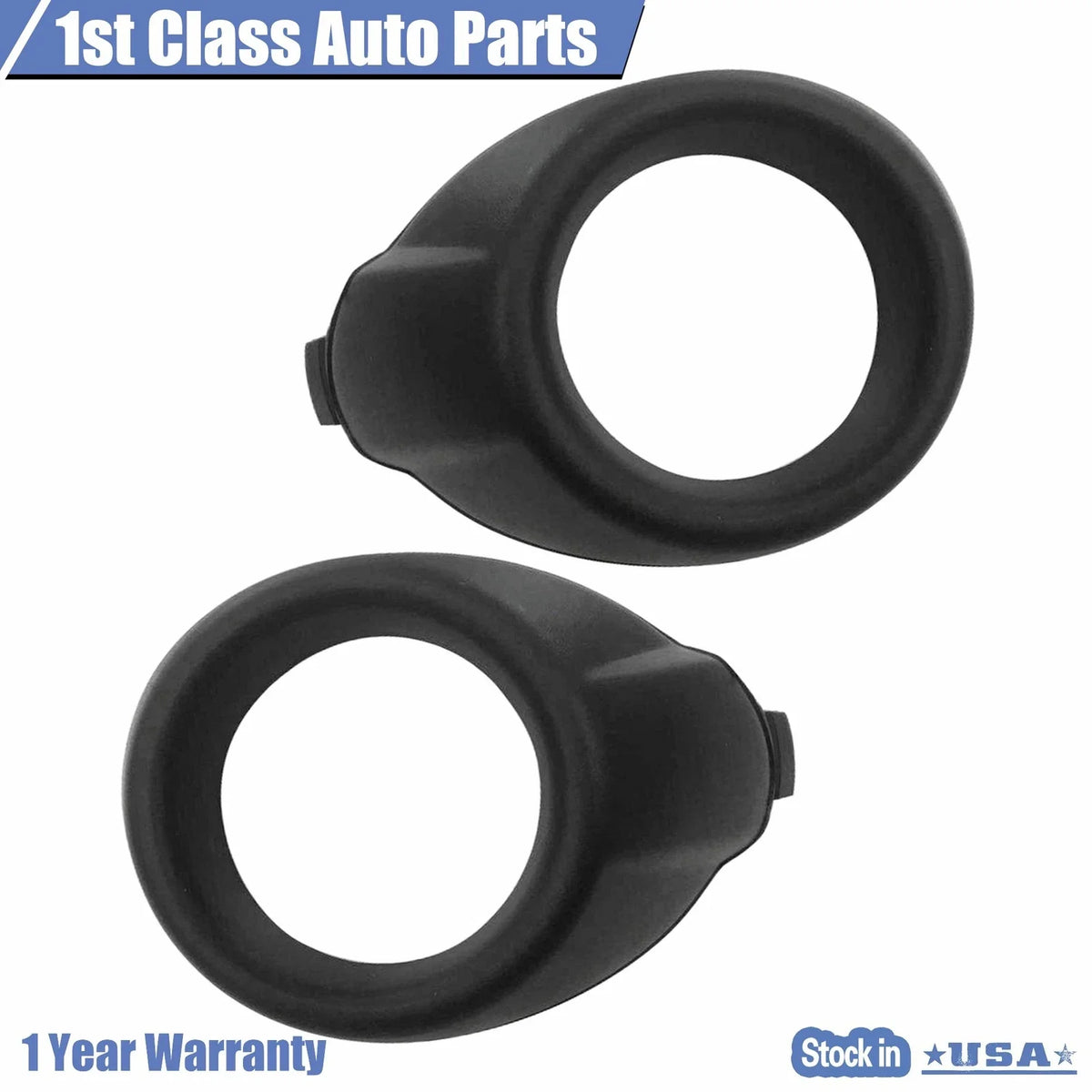 Set of 2 Fog Lamp Light Covers for Ford Focus (2012–2014)