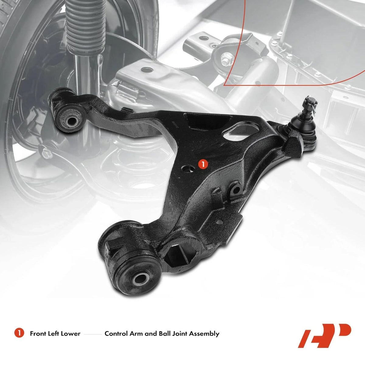 Front Left Control Arm with Ball Joint for Ford Expedition (1997-2023)