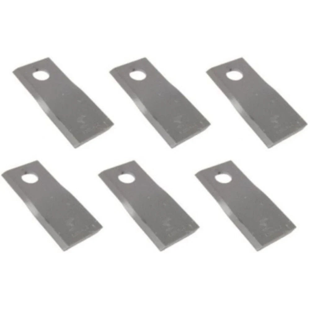 6X Right Hand Disc Mower Blade for Case (Replaces 58700)