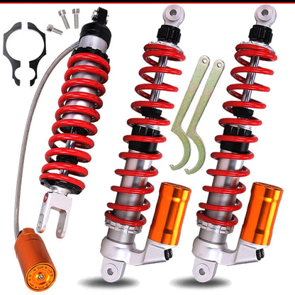 Set of 2 Air Shocks Absorbers for Honda FourTrax 250 TRX250X (1985–1992)