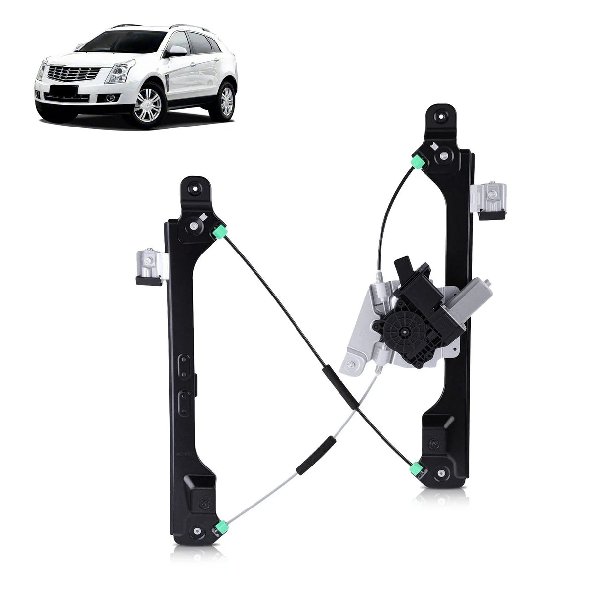 Passenger Side Front Right Window Regulator for Cadillac SRX 2010-2015
