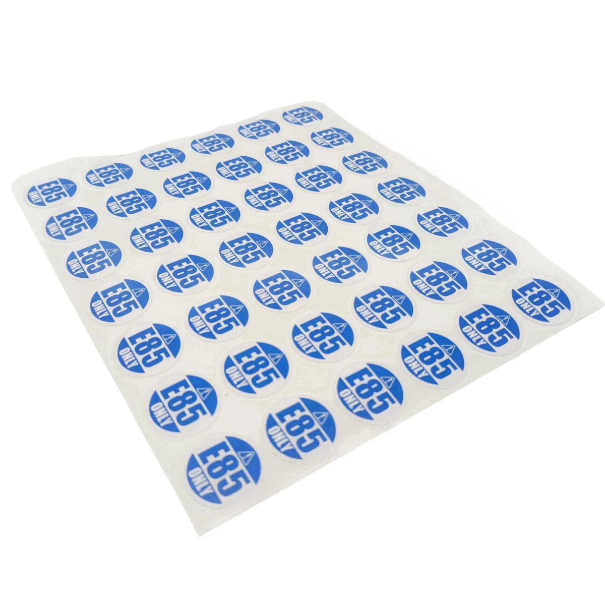 Sticker Decal for Clean Energy - E85 Only (1'' Round)