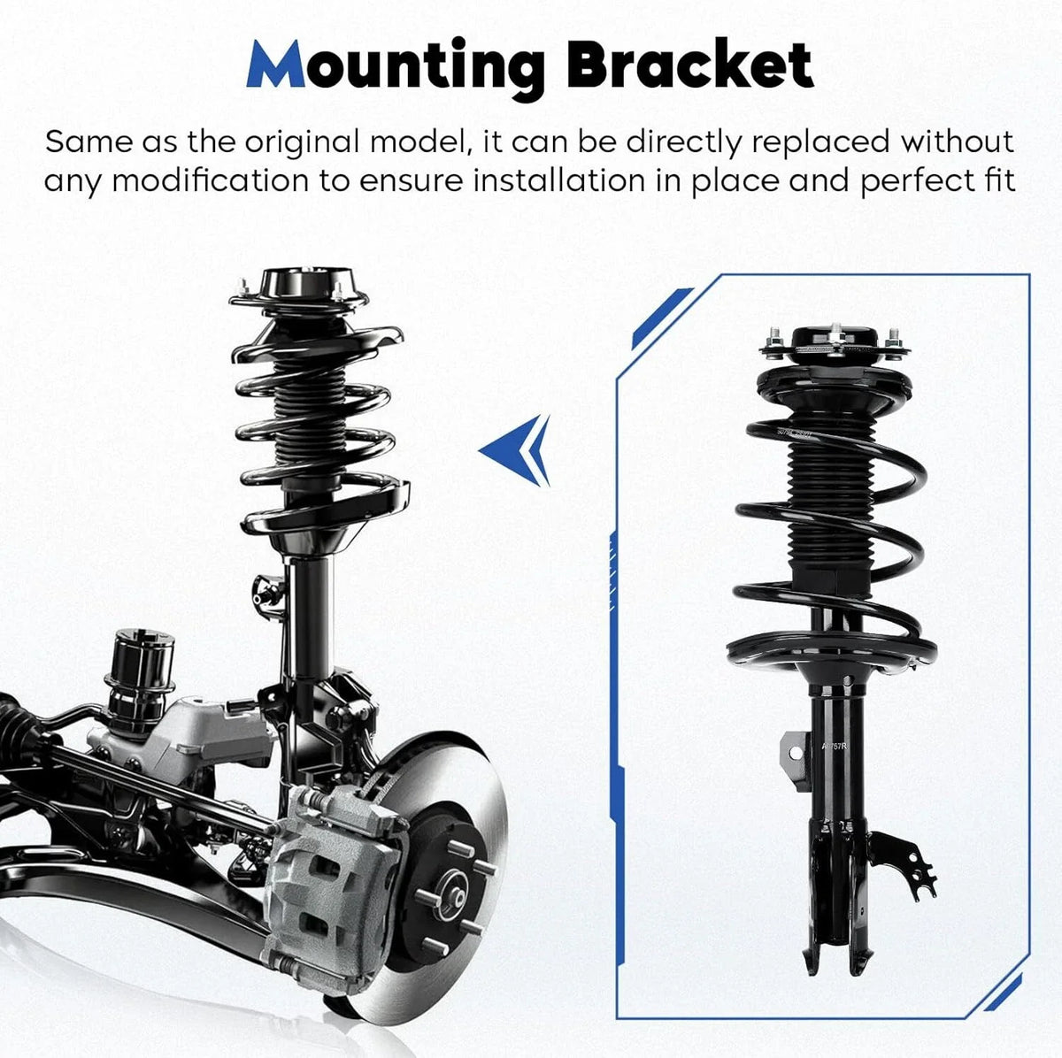 Front Shock Absorbers and Struts Set for Toyota Camry (2012-2017)
