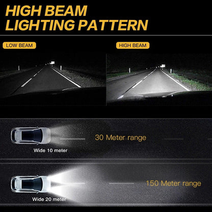 160W NIGHTEYE H1 LED Fog Lights 6000K for Toyota Hilux N70