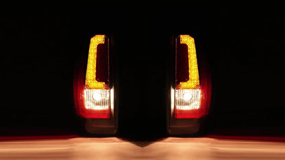 LED Tail Lights for Chevy Tahoe Suburban (2007–2014) - Clear/Black