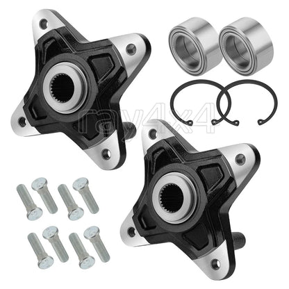 Rear Wheel Hub & Bearing Set with Bolts for RZR XP 900 (2011-2013)