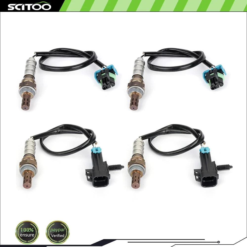 Set of 4 Oxygen Sensors for 2000 Chevrolet C2500 C3500