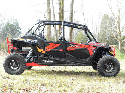 Wrinkle Black Rock Slider Nerf Bars for Polaris RZR XP 4 1000 (2014–2023)