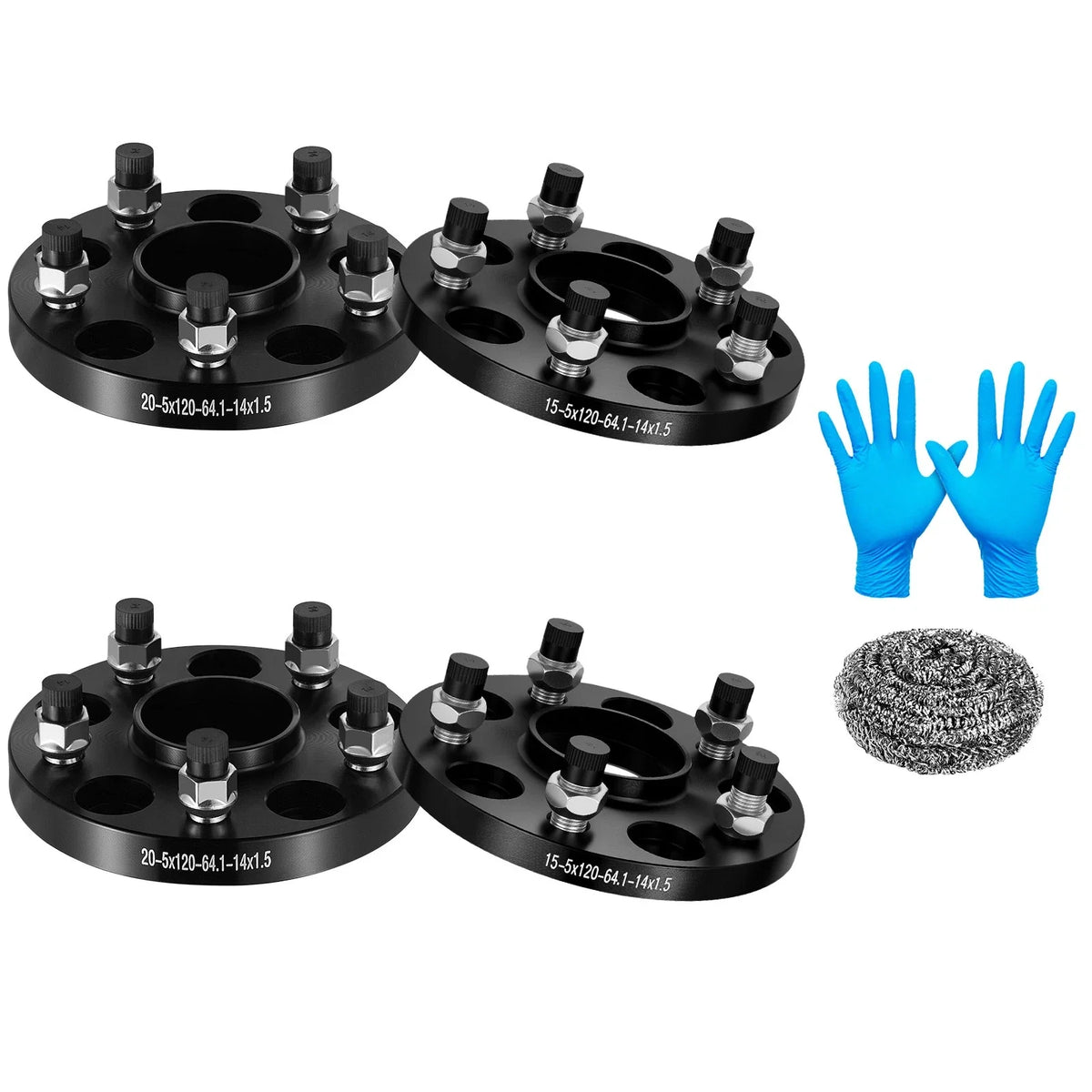 HubCentric Wheel Spacers for 2009–2014 Acura TL (4x15mm & 5x120)