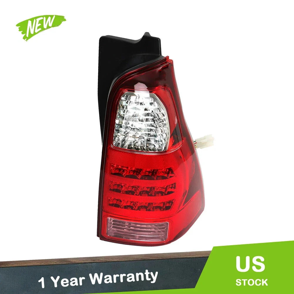 Right Tail Light Lamp for Toyota 4Runner (2006–2009) Clear Red