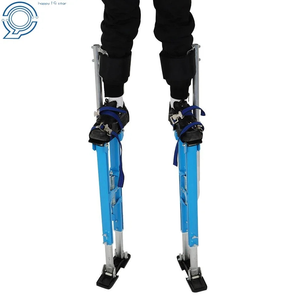 Painters Adjustable Drywall Stilts 36"-48" - Blue Color