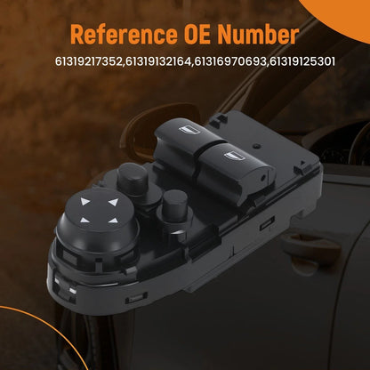 Left Side Power Window Switch for BMW M3 3 Series E90/E91/E92/E93 (2004-2013)