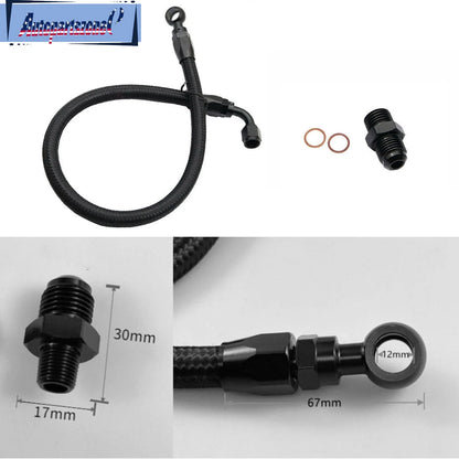 Braided Fuel Line for Honda-Acura B/D Series (D15, D16, B16B, B16A, B18C)