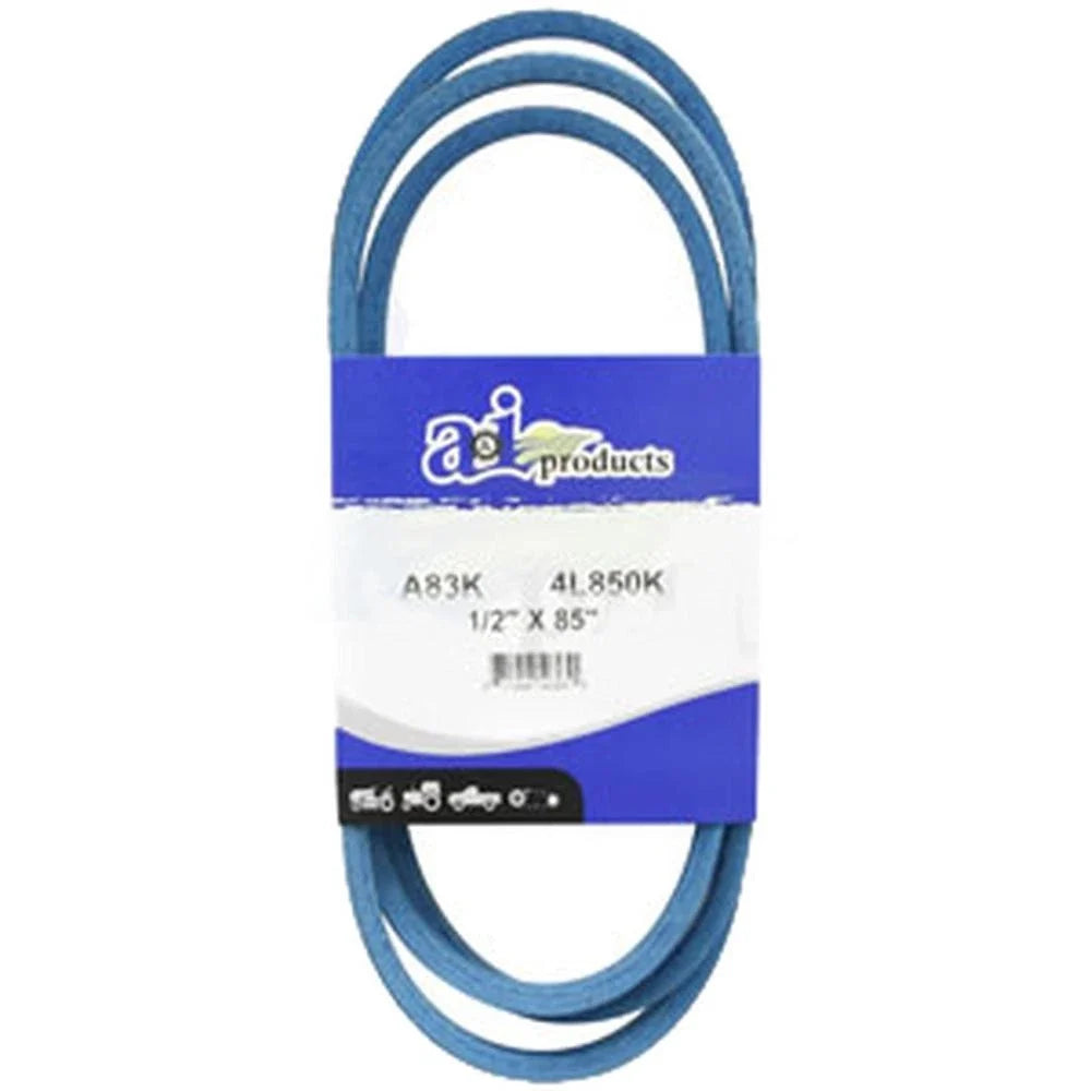 A-A83K-AI Aramid Blue V-Belt for 1/2" X 85"