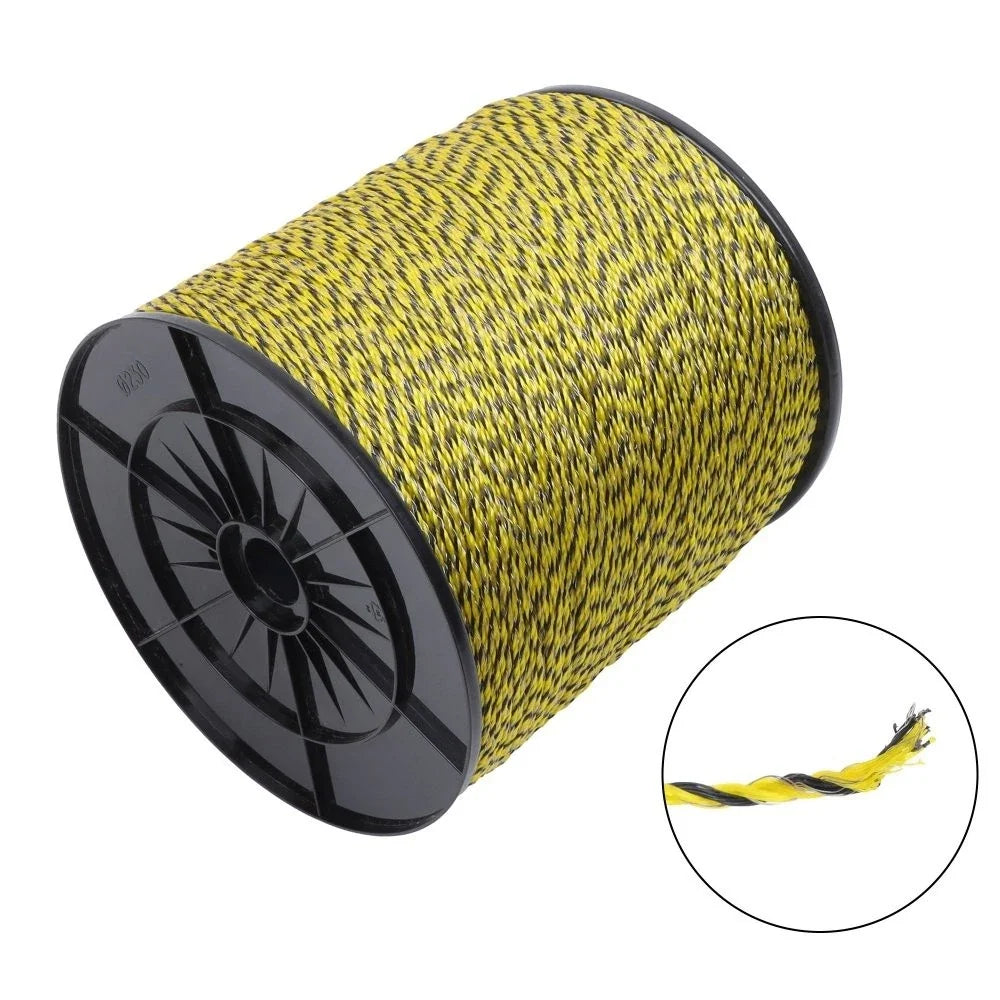 6-Strand Stainless Steel Electric Fence Polywire for Reliable Conductivity