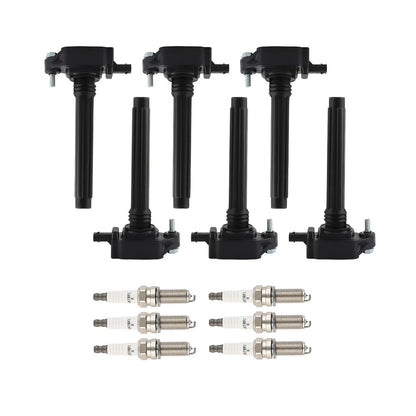 6PCS Ignition Coil & Spark Plug Set for Charger Challenger 2011-2023
