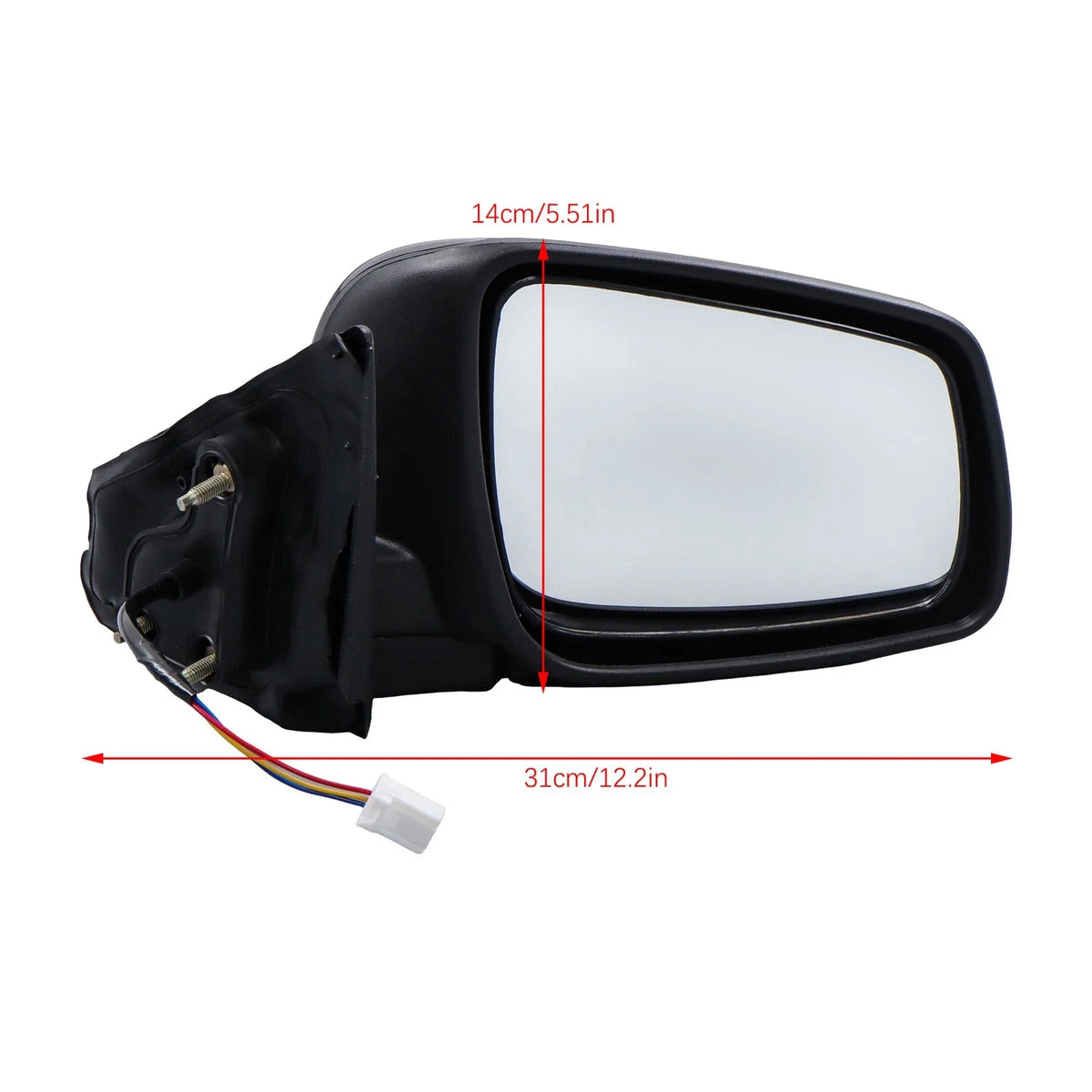 MI1321129 Left Side Power Mirror for 2008–2014 Mitsubishi Lancer